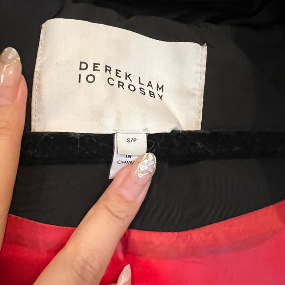 Derek Lam 10 Crosby Black Jacket with Removable sleeves - Picture 2 of 5